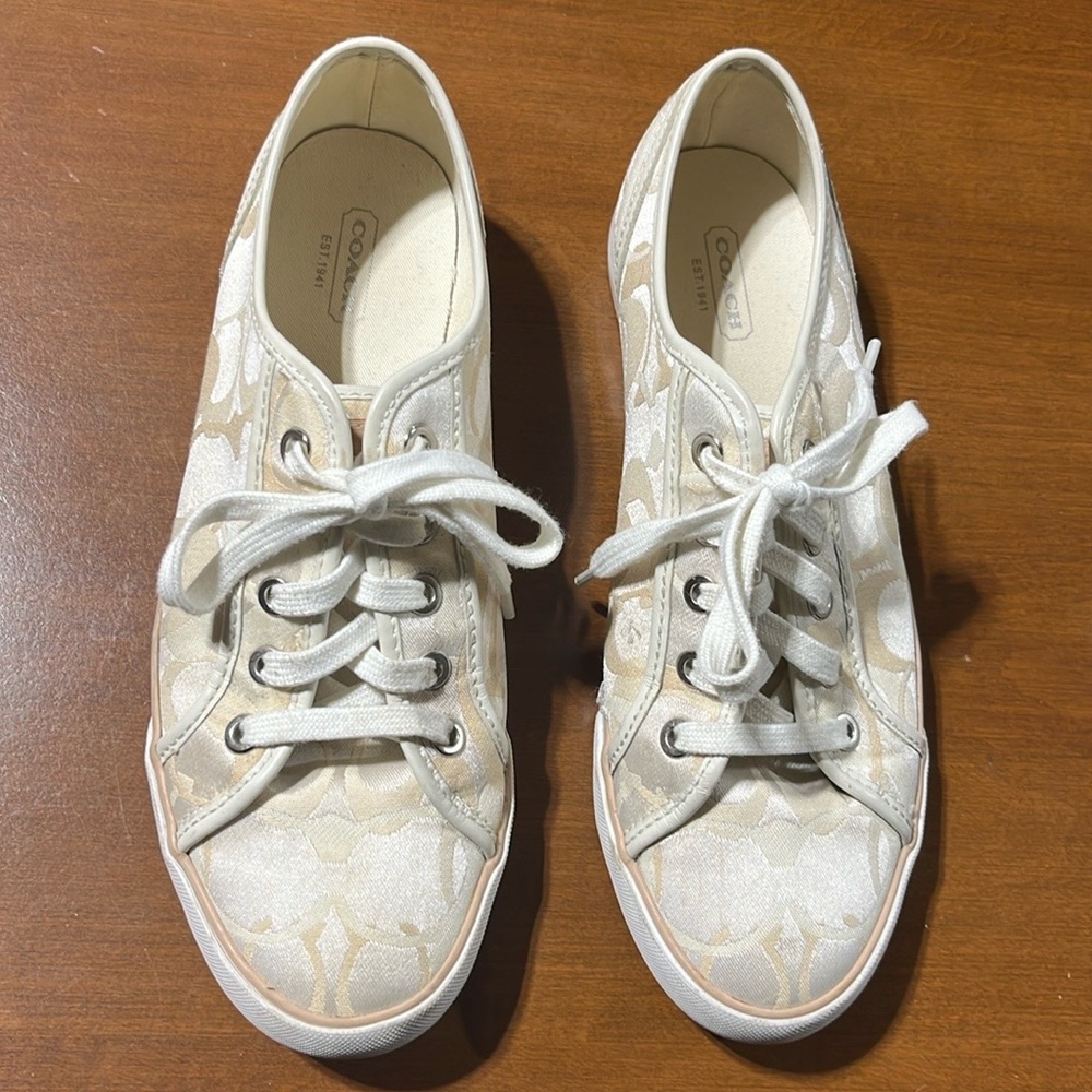 Coach Logo Tennis Shoes